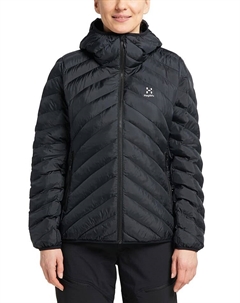 Пуховик Winterjacke Särna Mimic, черный Haglöfs