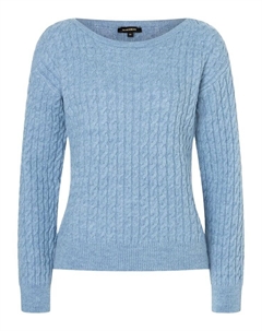 Пуловер Strukturpullover, синий More&more
