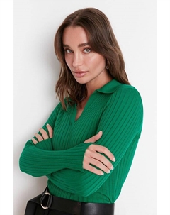 Пуловер Pullover, зеленый Trendyol