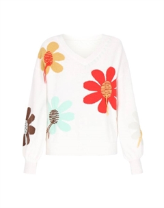 Пуловер Sweater, белый Mymo