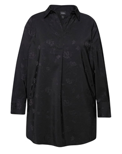 Туника Tunika, черный Ulla popken