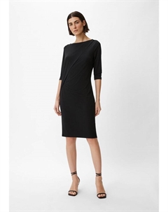 Короткое платье Kleid kurz, черный Comma,
