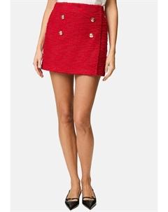 Юбка-колокол BOUCLE MIT KNOPFEN, красный Zero