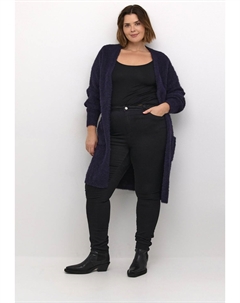 Кардиган VILDA LONG, фиолетовый Kaffe curve