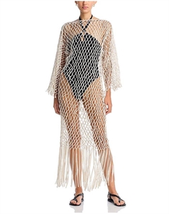 Купальный халат Capri Macrame, слоновая кость/кремовый Palmacea