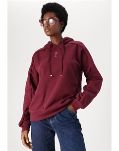 Толстовка HOOD ROSES TRIANGLE, Бордо Guess