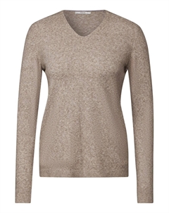 Базовый свитер Sweater, бежевый Cecil