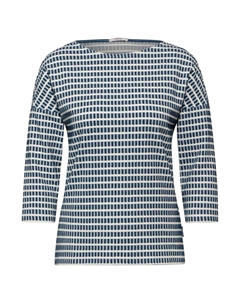 Топ Shirt, темно-синий Cecil