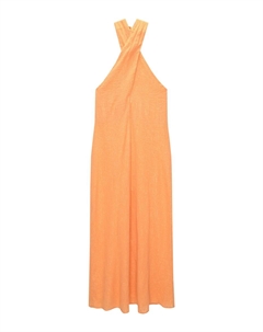 Летнее платье Summer Dress, оранжевый Pull & bear