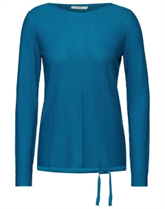 Тонкий вязаный свитер Sweater, синий Cecil