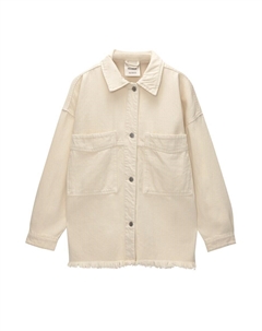 Всесезонная куртка Between-Season Jacket, экрю Pull & bear