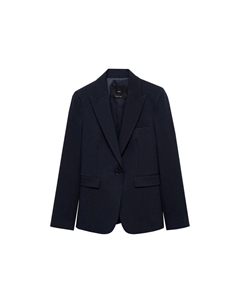 Классический блейзер Blazer Boreal, темно-синий Mango
