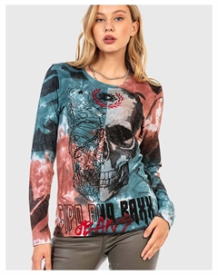 Толстовка, бордовый Cipo&baxx