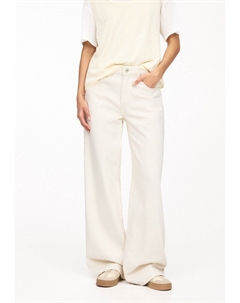 Джинсы прямого покроя MID-RISE, бежевый Pull & bear