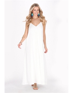 Платье макси, белый Izia