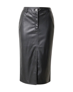 Кожаная юбка Skirt ALEXA, черный Jdy