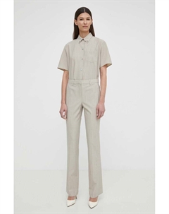 Шерстяные брюки, бежевый Theory