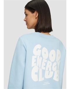 Толстовка Sweatshirt langarm, синий S.oliver