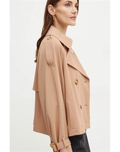 Шерстяное плащ, бежевый Marella