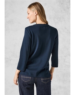 Топ с длинными рукавами, бирюзовый Cecil