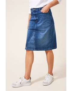 Синяя джинсовая юбка Jemma, синий White stuff