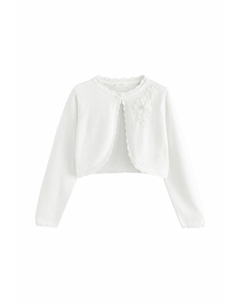 Кардиган REGULAR FIT - EMBELLISHED OCCASION SHRUG , белый Next