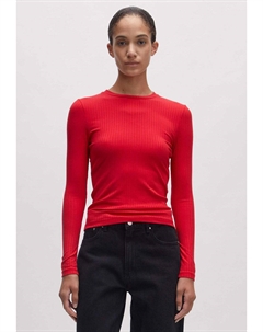 Топ с длинными рукавами GINGER, красный Edited