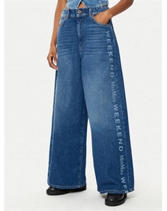 Джинсы с широкими штанинами Lisotte 2515181091, синий Weekend max mara