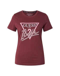 Лонгслив Shirt, бордо Guess
