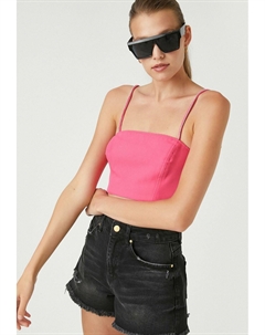 Топ Jewel Detail Crop Tank Top, розовый Koton