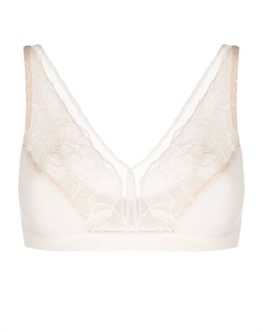 Бюстгальтер Selma с кружевными вставками, нейтральный цвет Hanro
