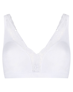 Кружевной бюстгальтер с мягкими чашками, белый Hanro