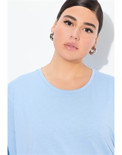 Базовая футболка PLUS SIZE SHORT SLEEVE, светло-голубой Ulla popken