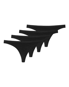 Стринги, черный Schiesser