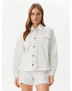 Джинсовая куртка обычного кроя W5GN90 D5N91, белый Guess