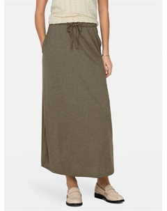 Юбка макси стандартный крой Dalila 15317570, зеленый Jdy