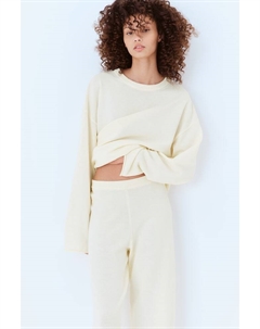 Трикотажные брюки, бежевый H&m