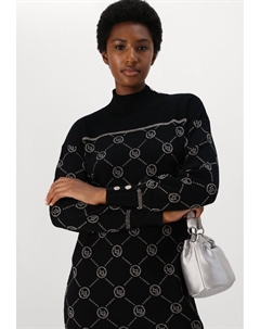 Платье-джемпер, черный Liu jo