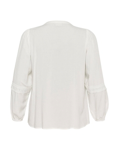 Блузка на пуговицах FRIYA , кремовый Kaffe curve