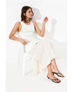 Длинная майка, белый H&m