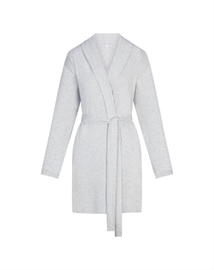Короткий халат, цвет light heather grey Skims