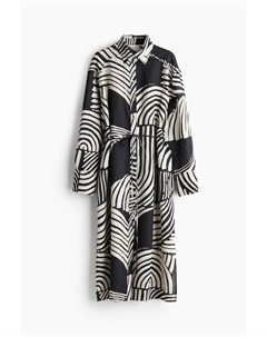 Платье-Блузка из льна, мультиколор H&m