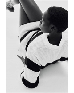 Платье из трикотажного полотна в рубчик, мультиколор H&m