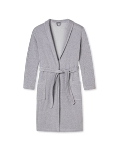 Халаты женские с шалевым воротником 144040 серый меланж - 202 Schiesser