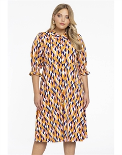 Платье-рубашка WITH BUTTONS, оранжевый Yoek