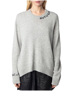 Кашемировый свитер Markus, серый Zadig&voltaire