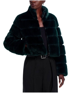 Куртка-бомбер из искусственного меха Tala, зеленый Generation love