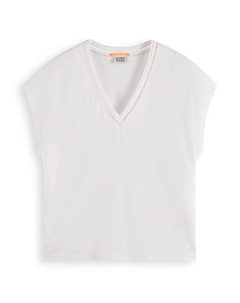 Футболка, белый Scotch&soda