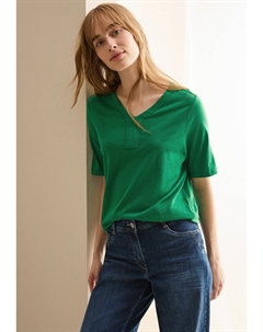 Базовая футболка IM LOOK, светло-зеленый Cecil