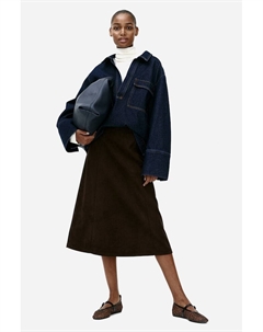 Юбка А-силуэта, коричневый H&m